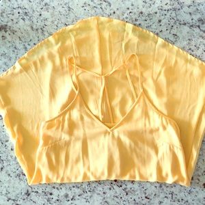 🛍Lush Yellow Strappy Dress🛍